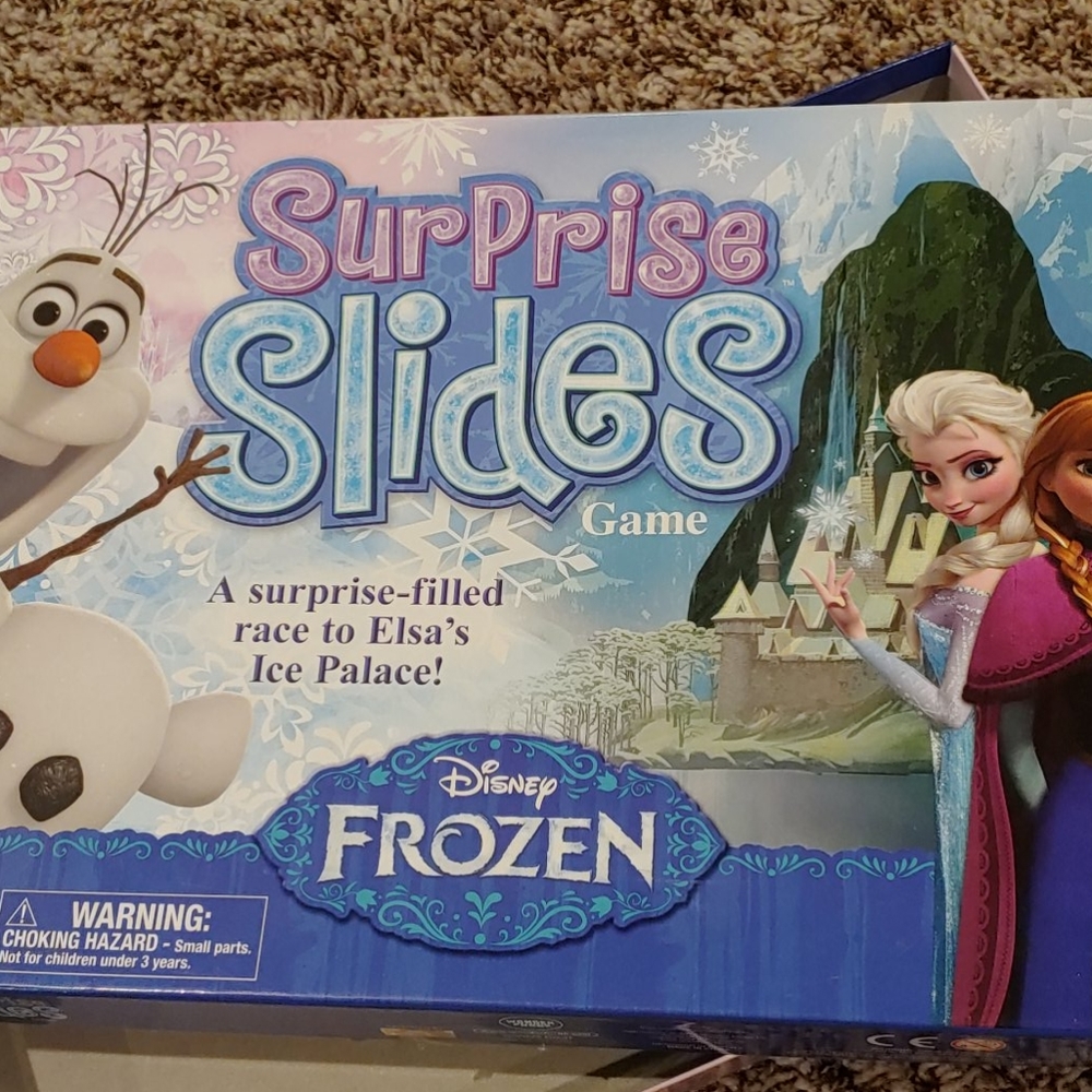 Surprise slides game Disney Frozen
